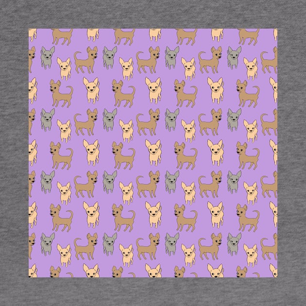 Chihuahua chihuahuas - lilac by bettyretro